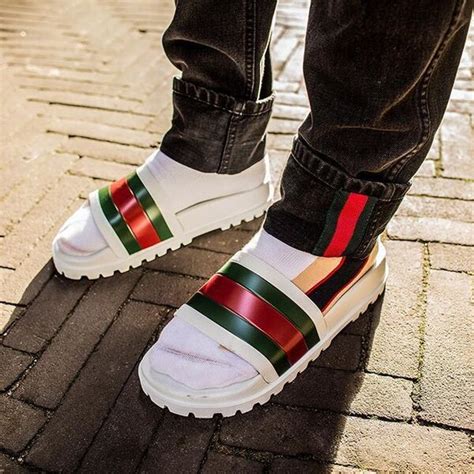 best deals on Gucci slides